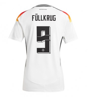 Alemania Niclas Fullkrug #9 Primera Equipación Mujer Eurocopa 2024 Manga Corta